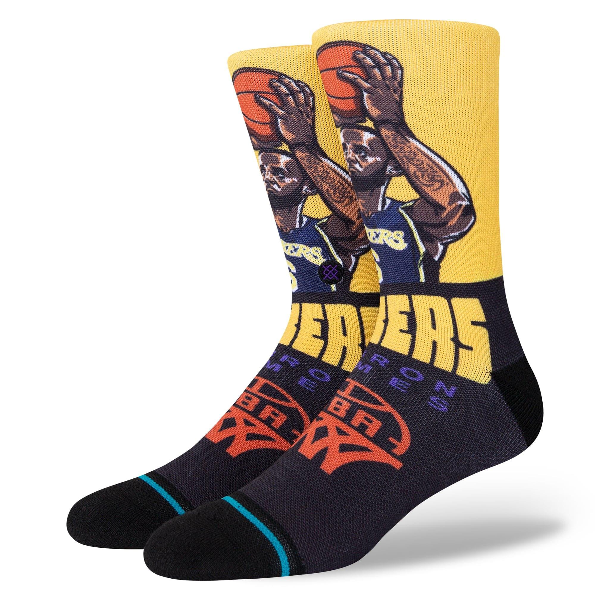 Stance Socks LeBron James Los Angeles Lakers Stance NBA Graded Crew Socks - Gold
