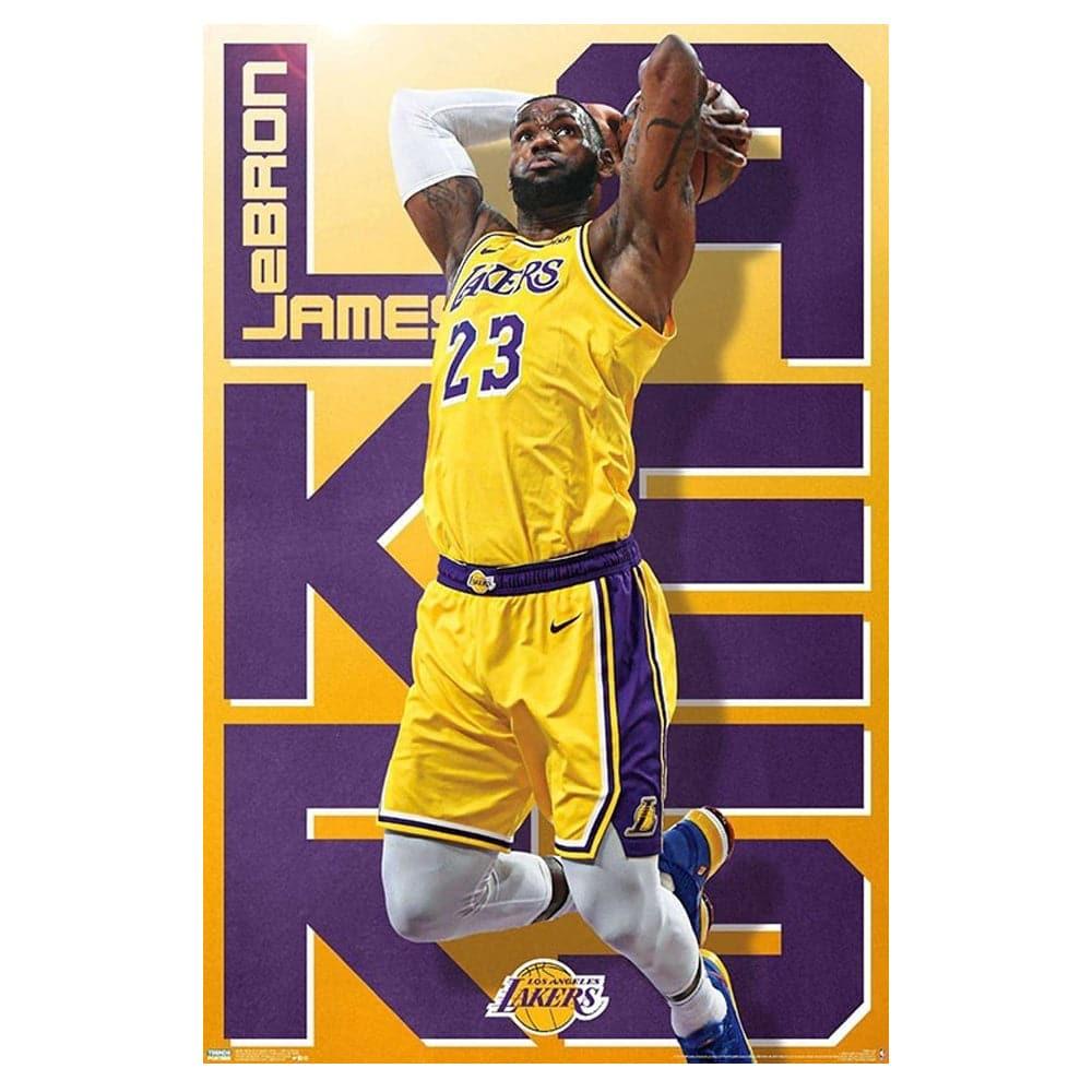 Trends International Posters Lebron James Los Angeles Lakers Trends NBA 57 x 86cm Poster