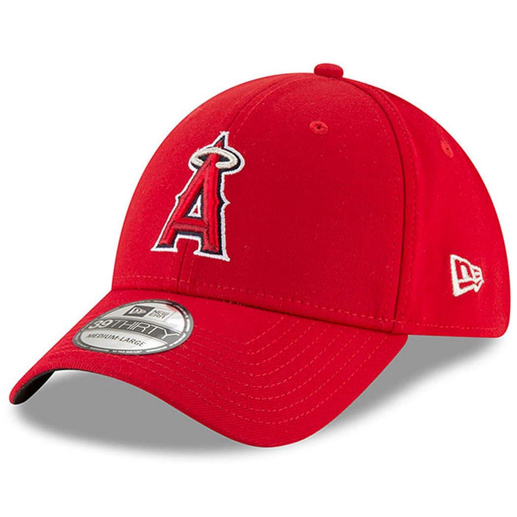 New Era Caps Los Angeles Angels New Era MLB Team 39THIRTY Stretch-Fit Hat - Red