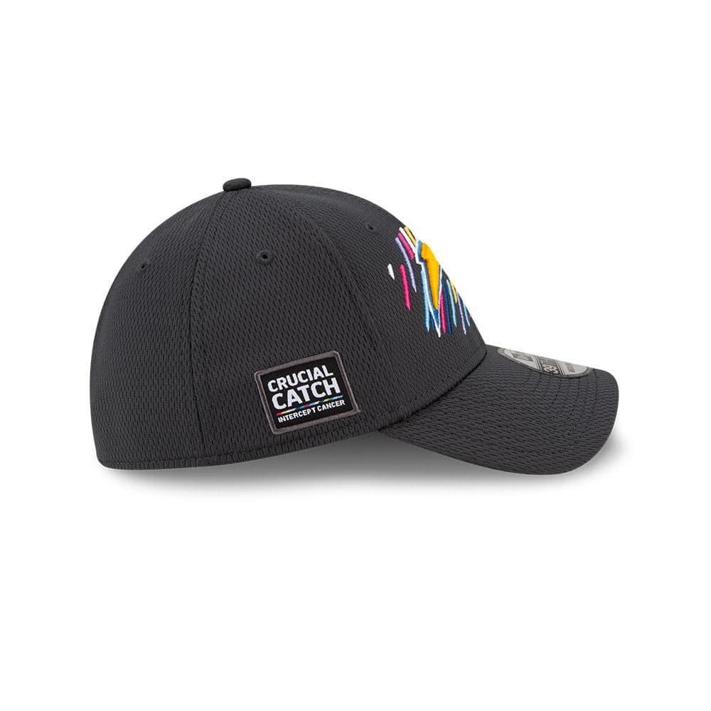 New Era Caps Los Angeles Chargers New Era NFL 2021 Crucial Catch 39THIRTY Flex Fit Hat - Steel