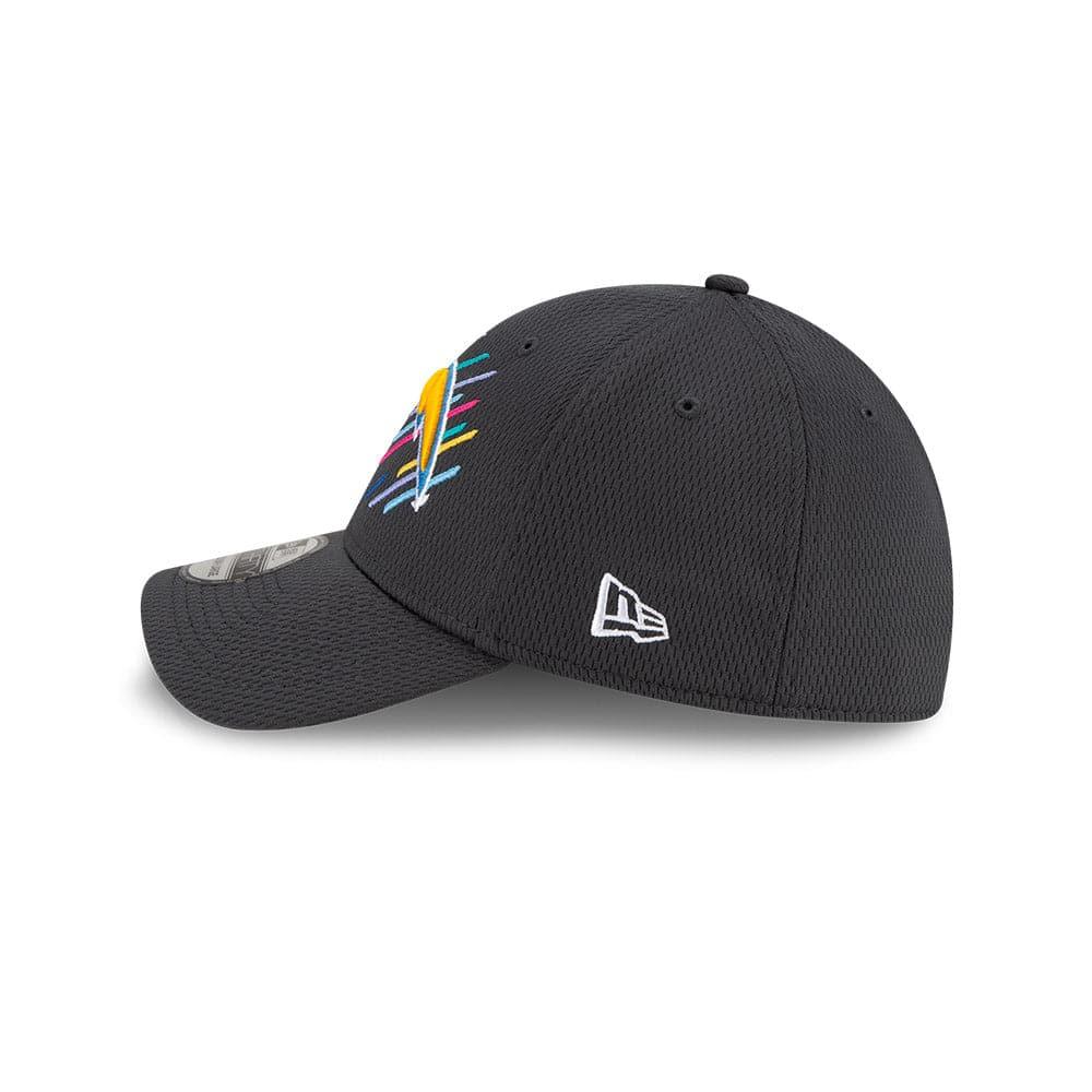New Era Caps Los Angeles Chargers New Era NFL 2021 Crucial Catch 39THIRTY Flex Fit Hat - Steel