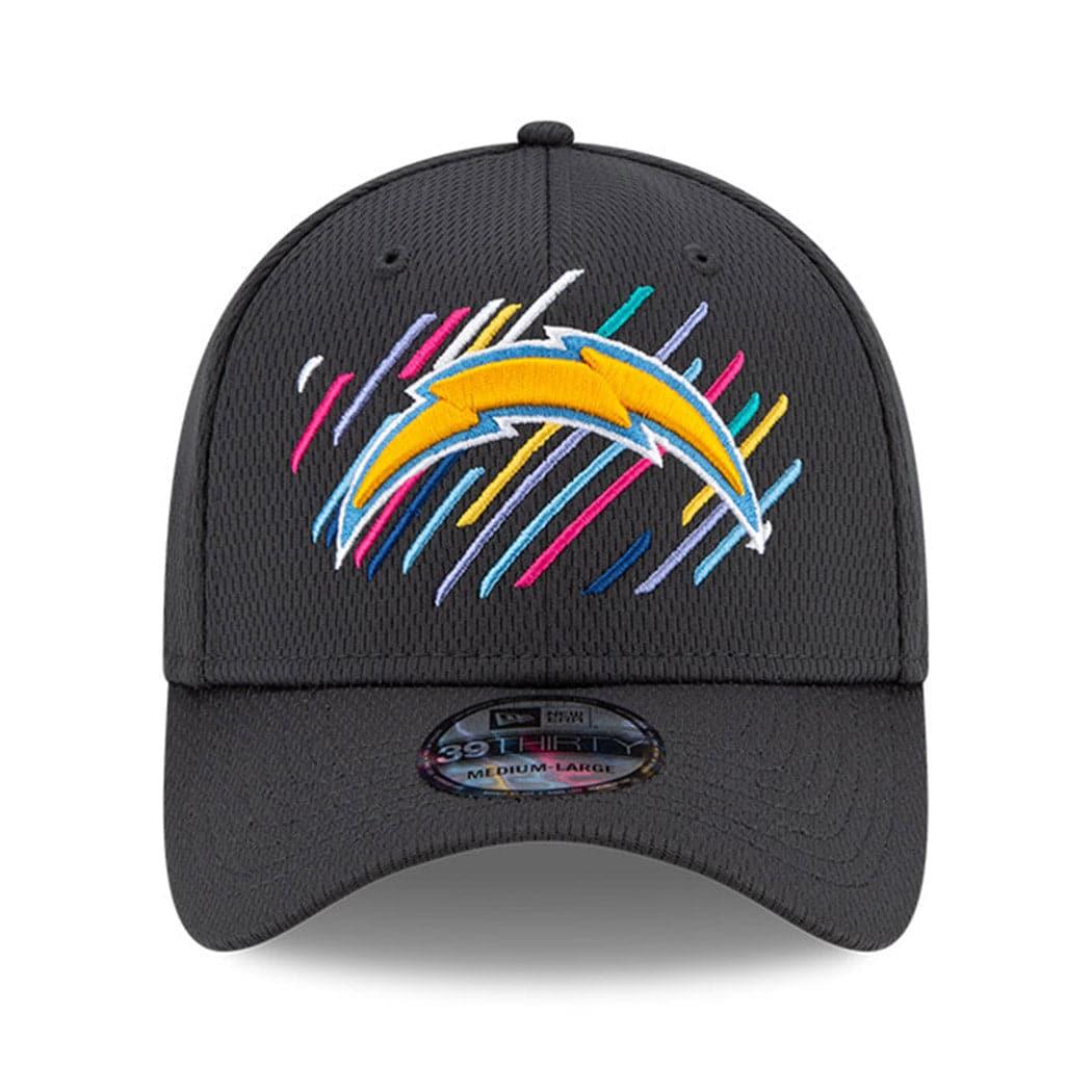 New Era Caps Los Angeles Chargers New Era NFL 2021 Crucial Catch 39THIRTY Flex Fit Hat - Steel