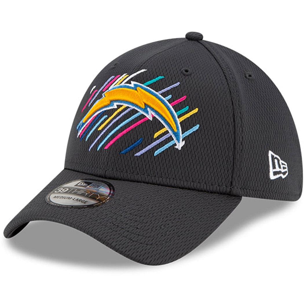 New Era Caps Los Angeles Chargers New Era NFL 2021 Crucial Catch 39THIRTY Flex Fit Hat - Steel