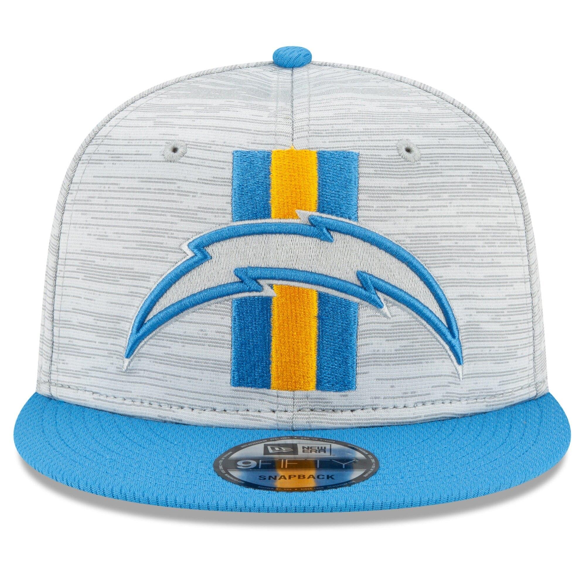 New Era Caps Los Angeles Chargers New Era NFL 2021 Training Camp 9FIFTY Snapback Hat - Grey