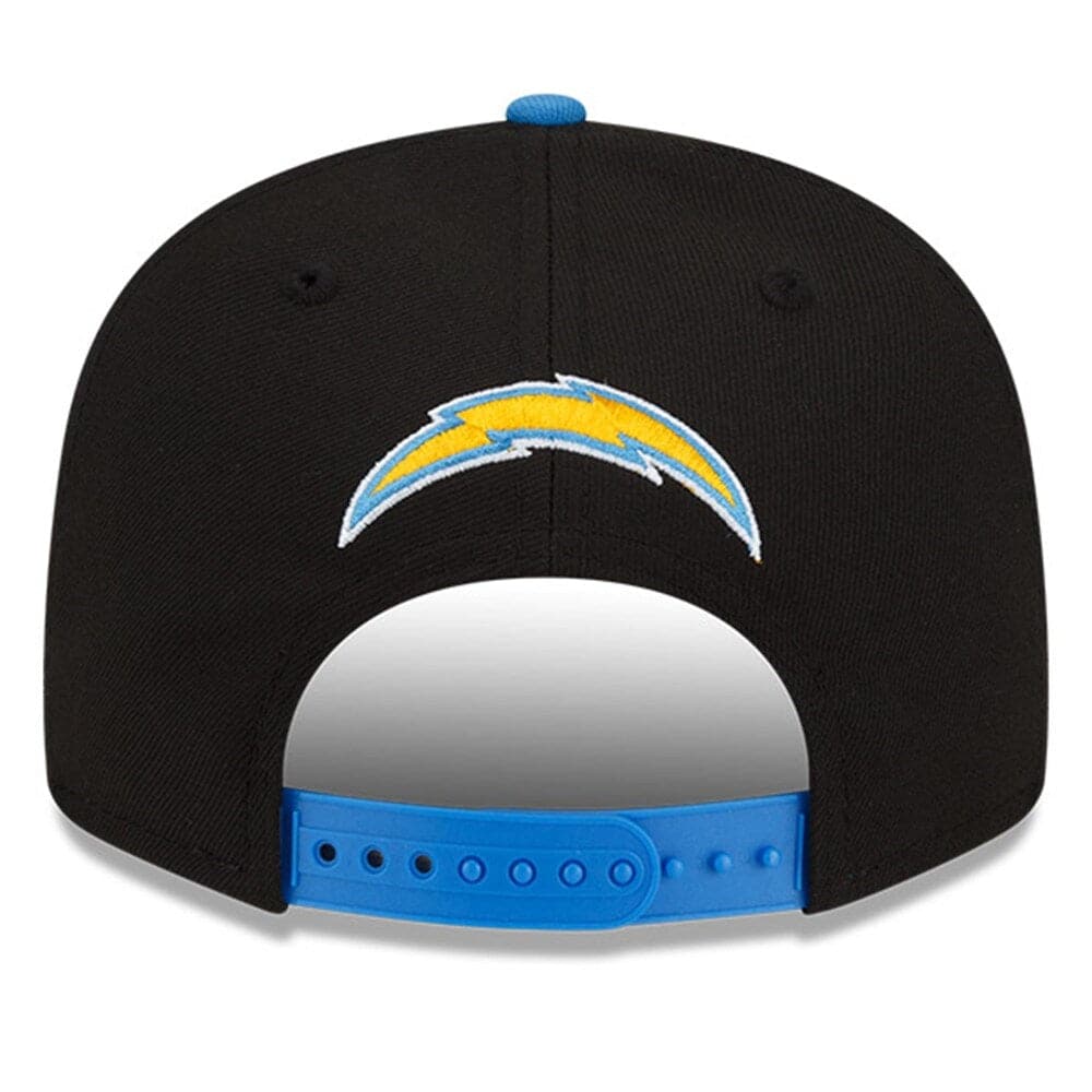 New Era Caps Los Angeles Chargers New Era NFL 2022 Draft On-Stage 9FIFTY Snapback Hat - Black