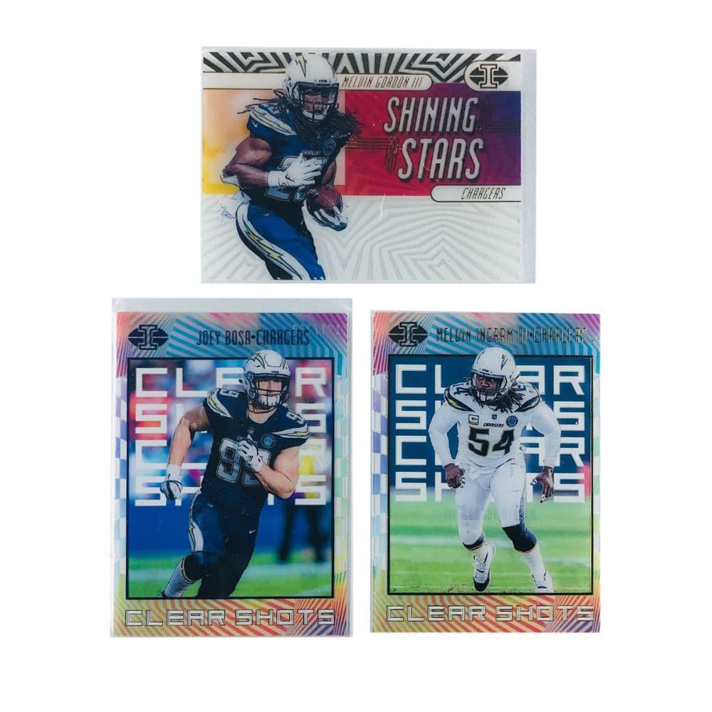 Panini Cards Los Angeles Chargers Panini NFL 3 Card Insert Set
