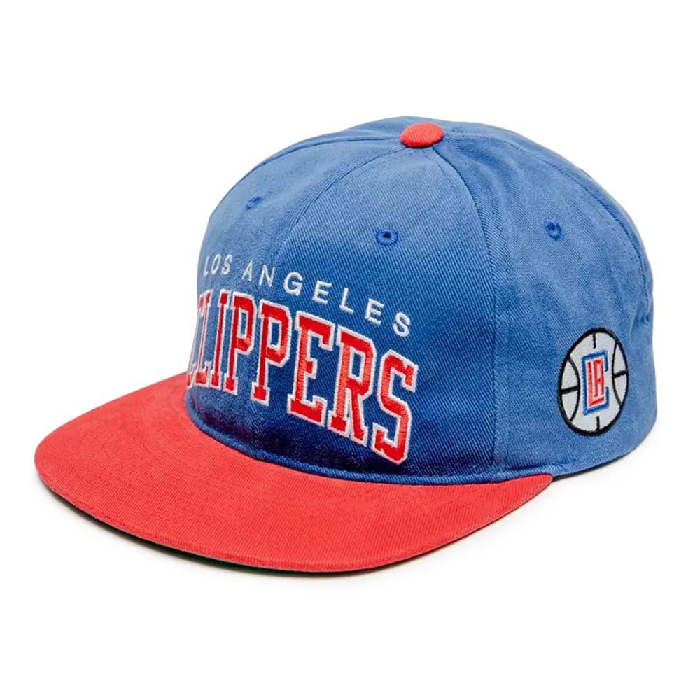 Mitchell And Ness Caps Los Angeles Clippers Mitchell & Ness NBA 2T Vintage Arch Deadstock Snapback Hat - Blue