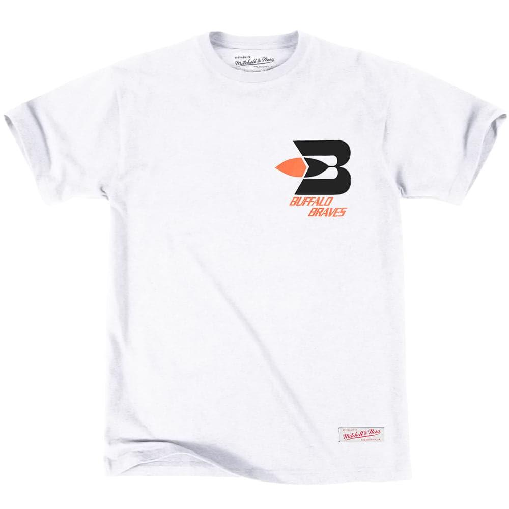 Mitchell And Ness T-Shirts Los Angeles Clippers  Mitchell & Ness NBA HWC Retro Repeat T-Shirt - White