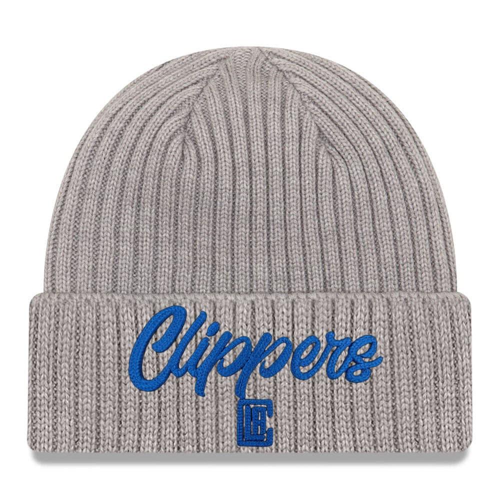 New Era Beanies Los Angeles Clippers New Era 2020 NBA Draft Knit Beanie - Heather Grey
