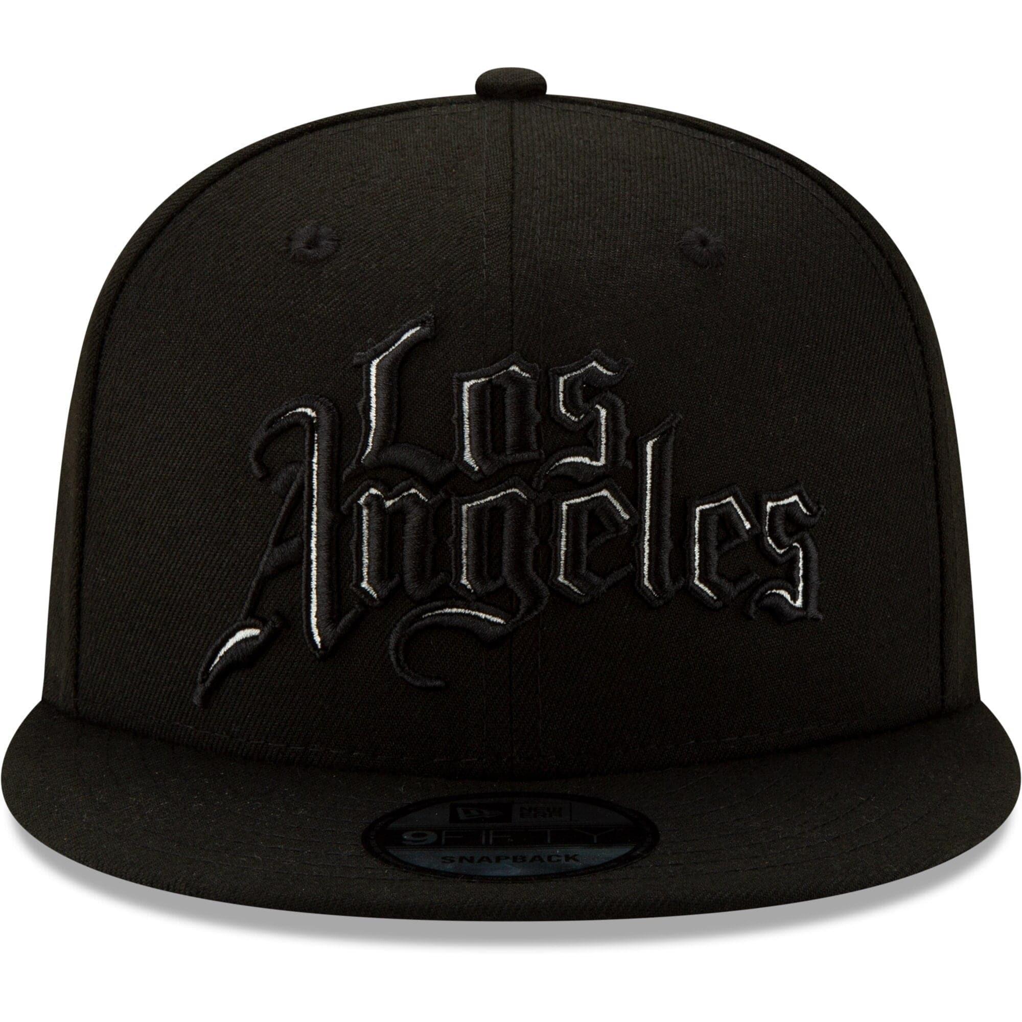 New Era Caps Los Angeles Clippers New Era NBA 2019 City Series 9FIFTY Snapback Hat - Black