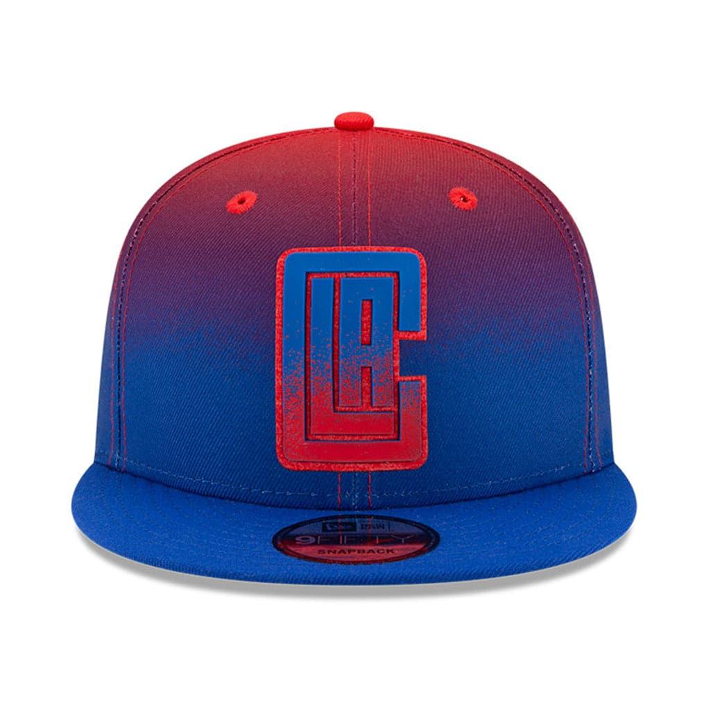 New Era Caps Los Angeles Clippers New Era NBA 2021 Back Half 9FIFTY Snapback Hat - Red