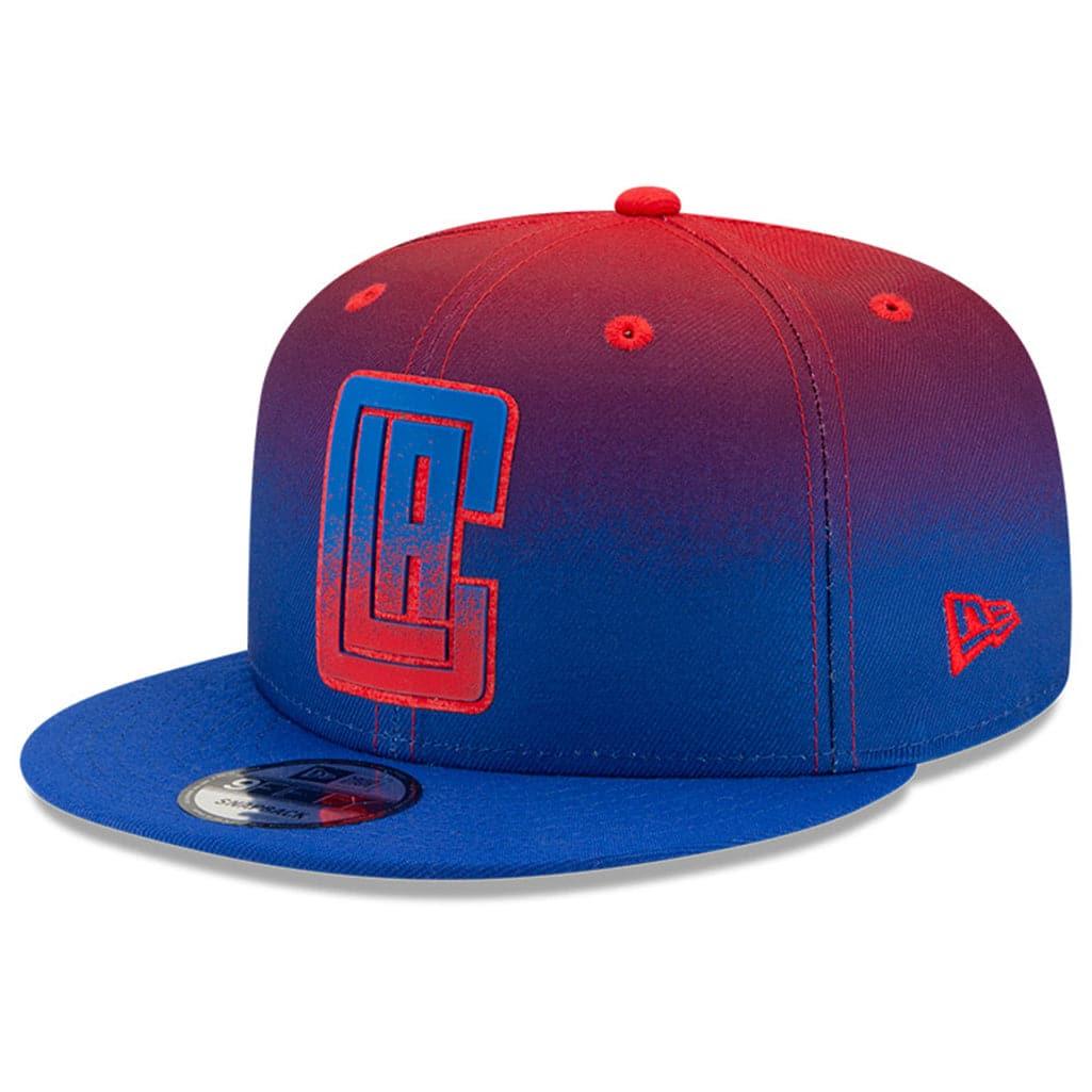 New Era Caps Los Angeles Clippers New Era NBA 2021 Back Half 9FIFTY Snapback Hat - Red