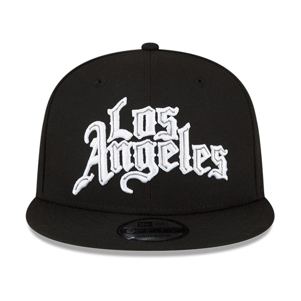 New Era Caps Los Angeles Clippers New Era NBA 22-23 Statement Edition 9FIFTY Snapback Hat - Black