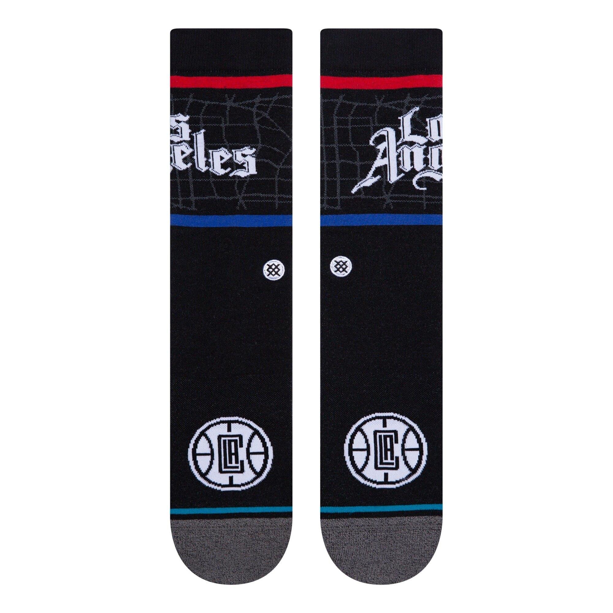 Stance Socks Los Angeles Clippers Stance NBA 20/21 City Edition Crew Socks - Black