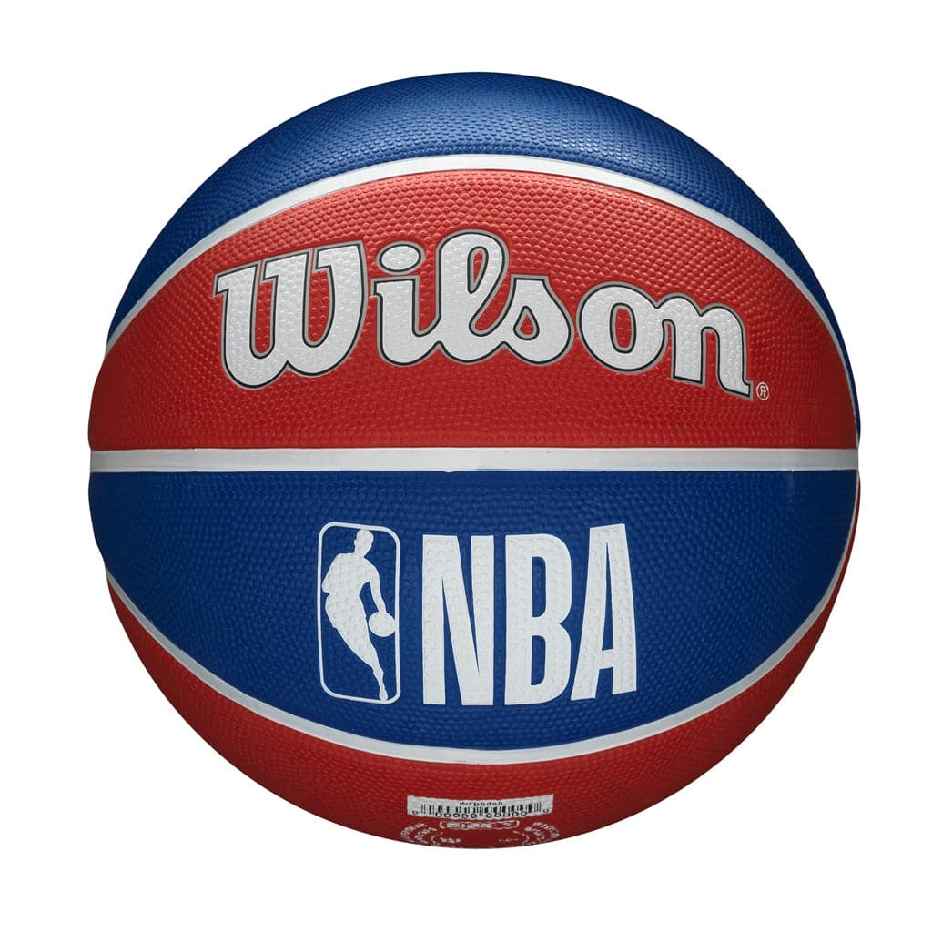 Wilson Sporting Goods Balls Los Angeles Clippers Wilson NBA Team Tribute Full Size Outdoor Basketball Ball