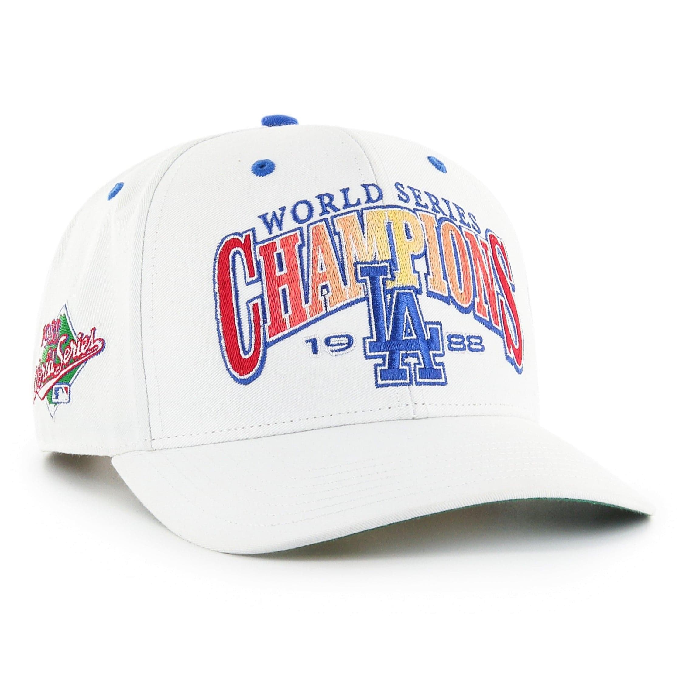 47 Brand Caps Los Angeles Dodgers '47 MLB Arch Champs MVP DP Pre-Curved Snapback Hat - White