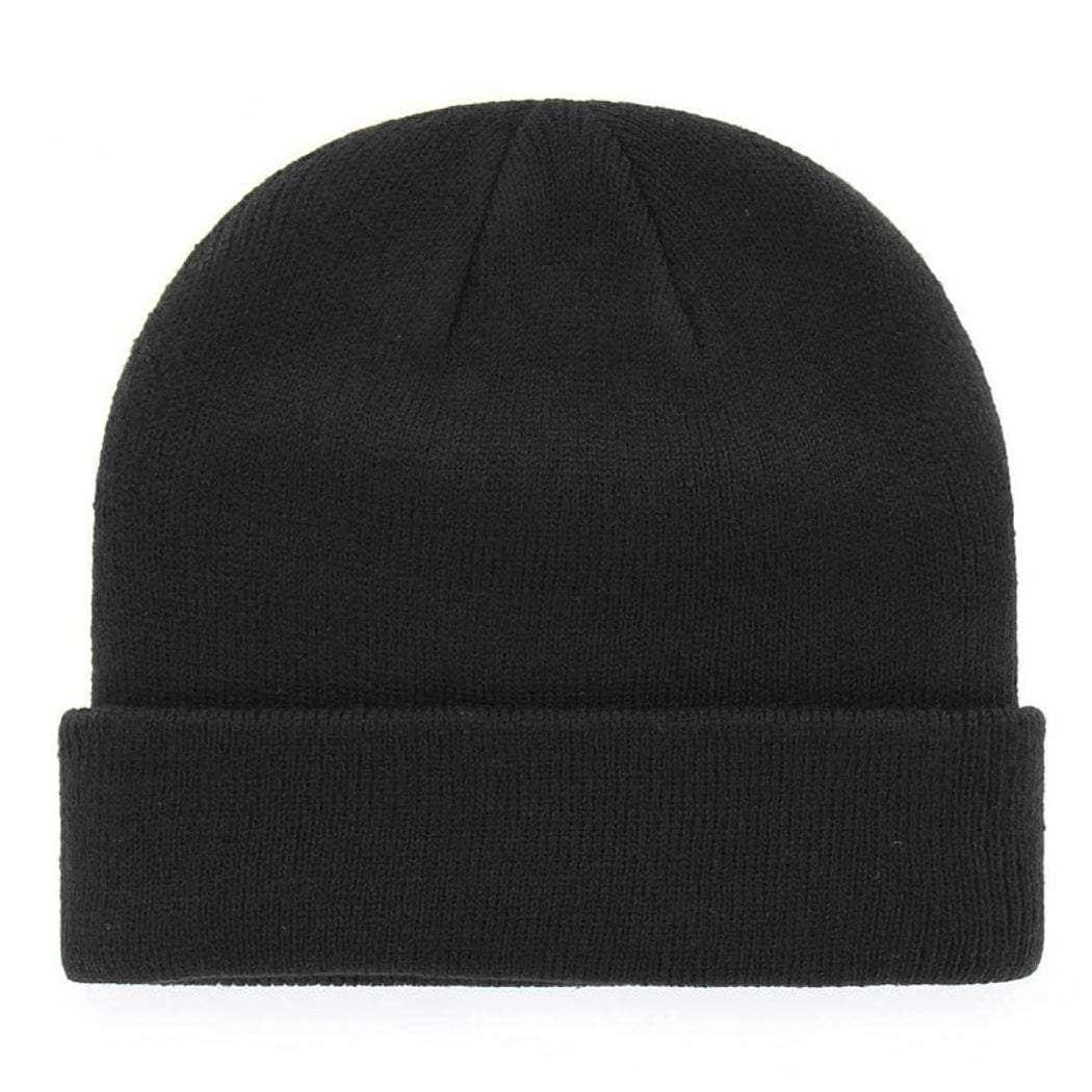 47 Brand Beanies Los Angeles Dodgers '47 MLB Black & White Raised Cuff Knit Beanie