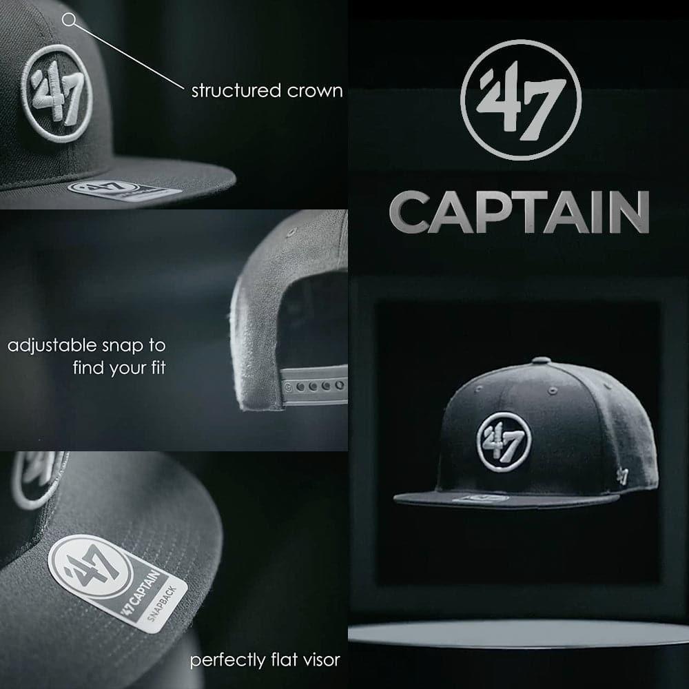 47 Brand Caps Los Angeles Dodgers ‘47 MLB Caster Camo Captain Snapback Hat