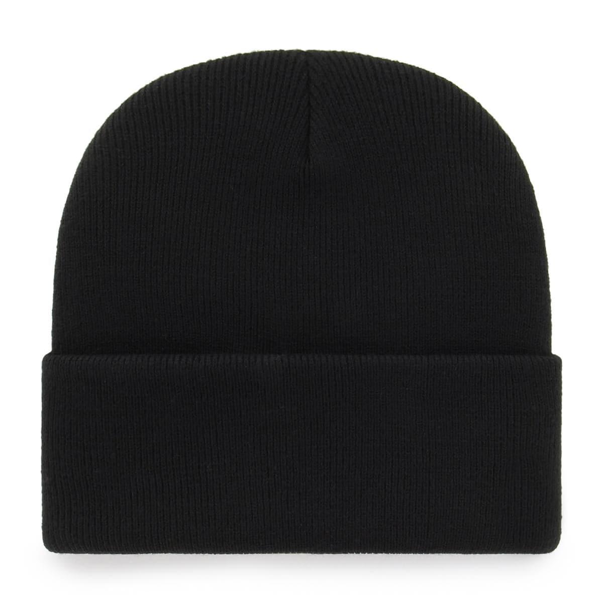 47 Brand Beanies Los Angeles Dodgers '47 MLB Haymaker Raised Cuff Knit Beanie - Black