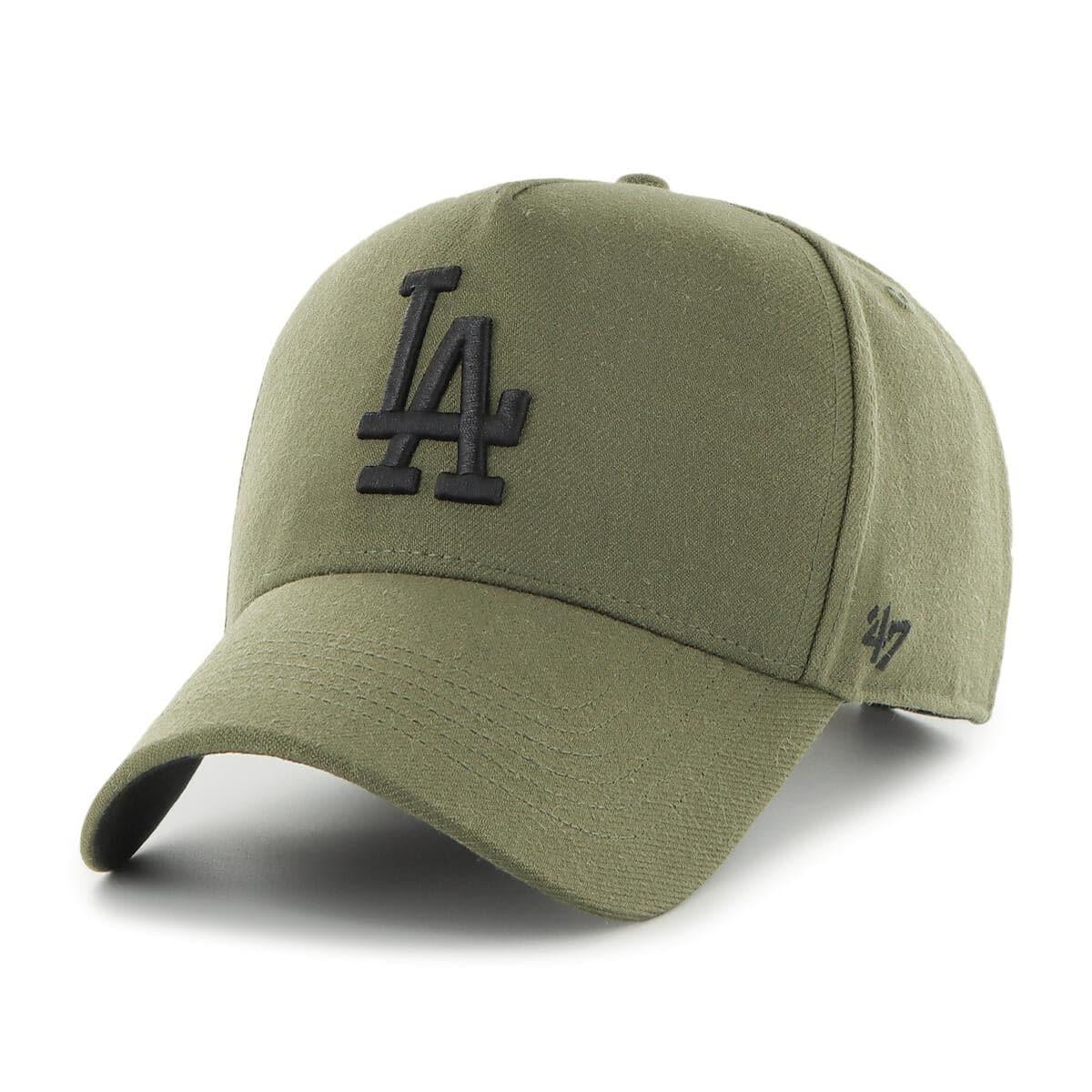 47 Brand Caps Los Angeles Dodgers ‘47 MLB MVP DT Pinch Curve Snapback Hat - Sandalwood