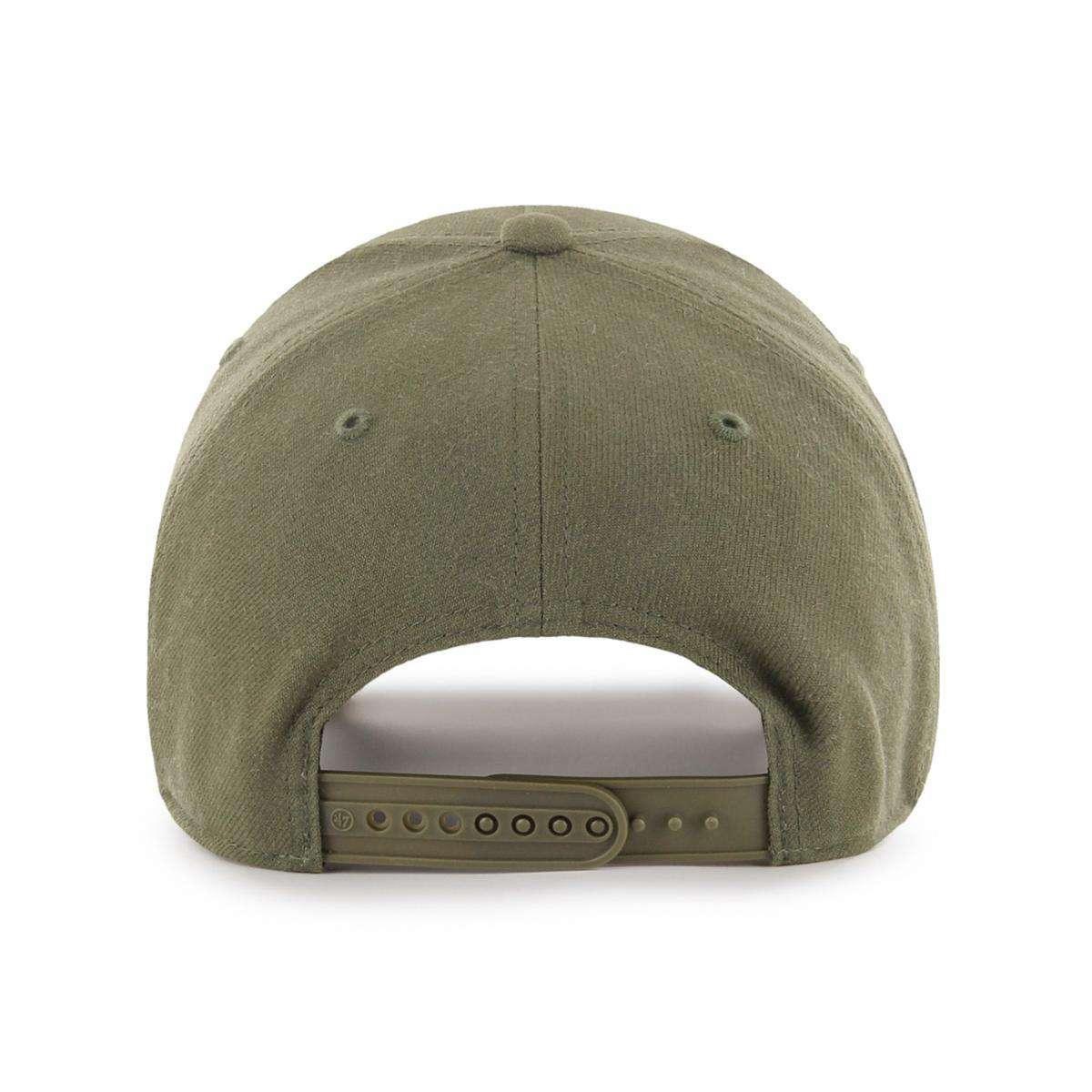 47 Brand Caps Los Angeles Dodgers '47 MLB Sandalwood MVP DT Pinch Snapback Curve Hat