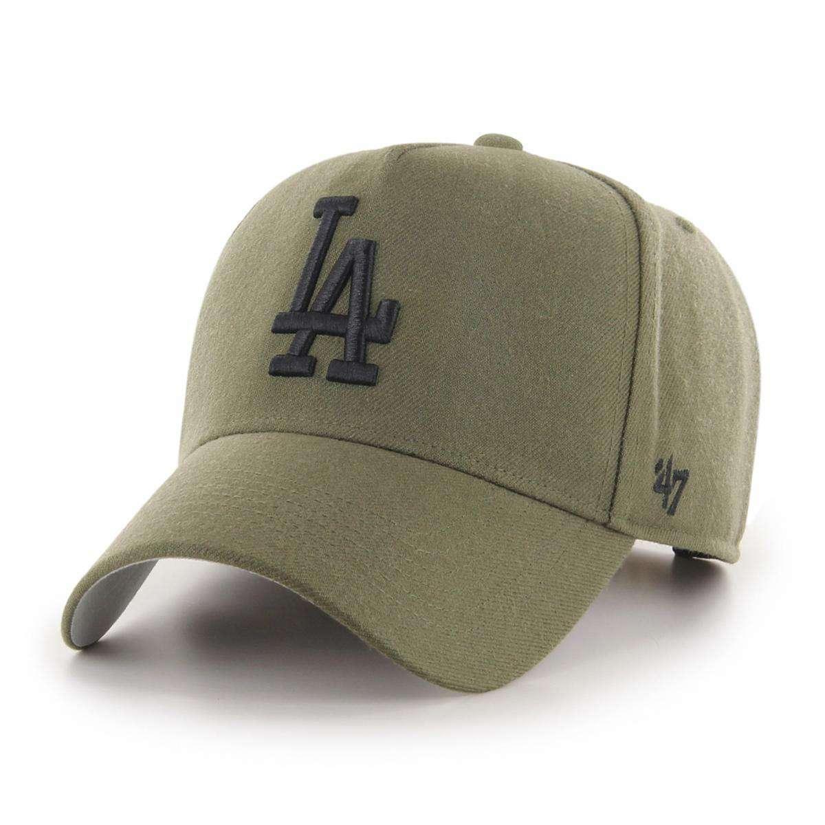 47 Brand Caps Los Angeles Dodgers '47 MLB Sandalwood MVP DT Pinch Snapback Curve Hat