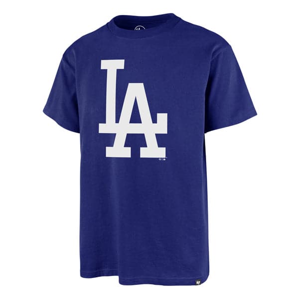 47 Brand T-Shirts Los Angeles Dodgers '47 MLB Team Imprint T-Shirt - Blue