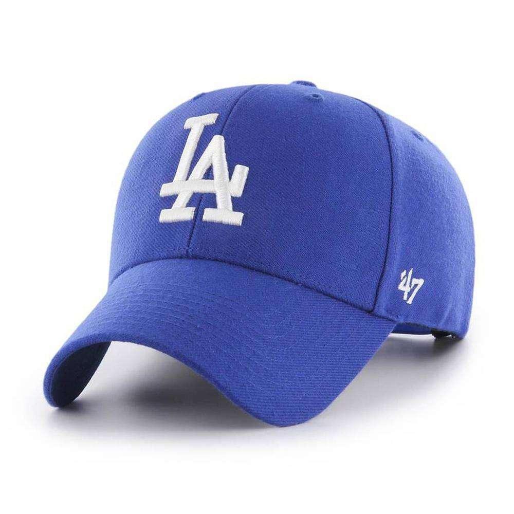 47 Brand Caps Los Angeles Dodgers '47 MLB Team MVP Snapback Curve Hat - Blue