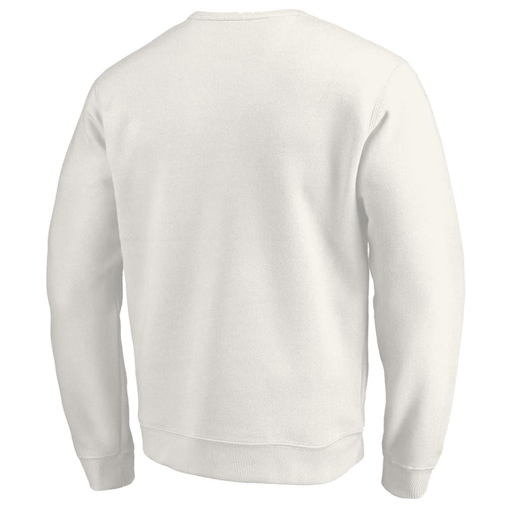 Majestic Athletic Jumpers Los Angeles Dodgers Majestic MLB 3D Drop Vintage Crew Jumper - Unbleached