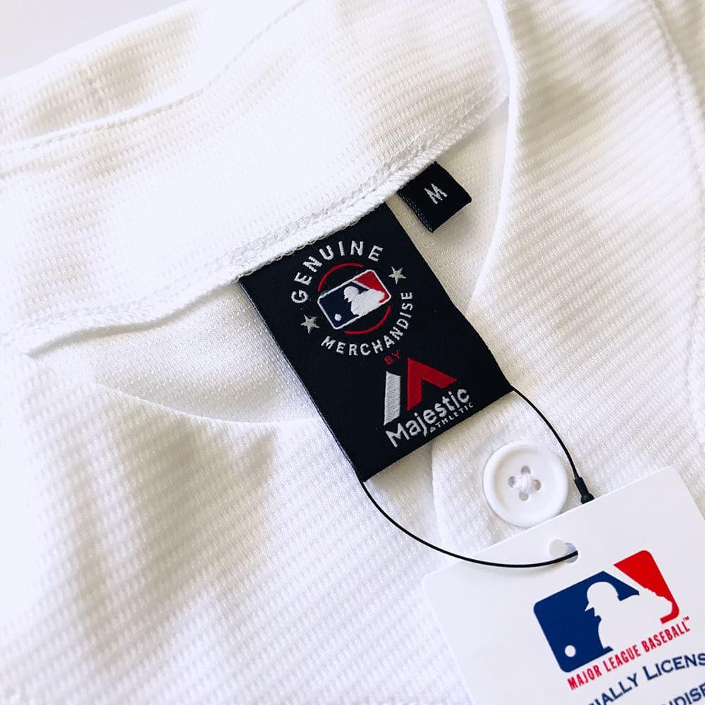 Majestic Athletic Jerseys Los Angeles Dodgers Majestic MLB Fan Replica Jersey - White