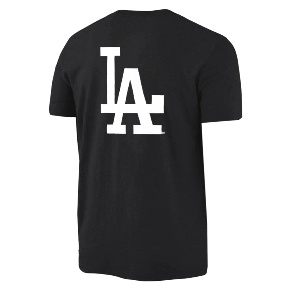 Majestic Athletic T-Shirts Los Angeles Dodgers Majestic MLB Jeaner 2 T-Shirt - Black