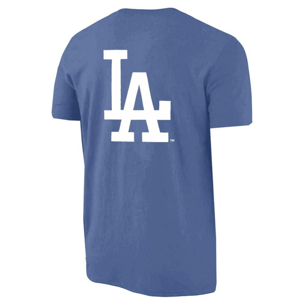 Majestic Athletic T-Shirts Los Angeles Dodgers Majestic MLB Jeaner T-Shirt - Blue
