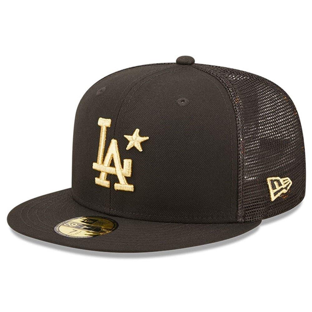 New Era Caps Los Angeles Dodgers New Era MLB 2022 All-Star Game 59FIFTY Trucker Fitted Hat - Black