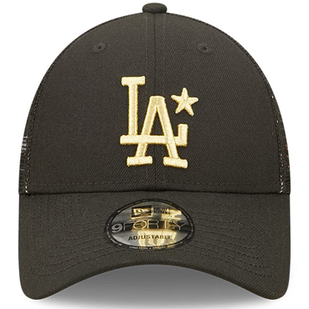 New Era Caps Los Angeles Dodgers New Era MLB 2022 All-Star Game 9FORTY Trucker Snapback Hat - Black