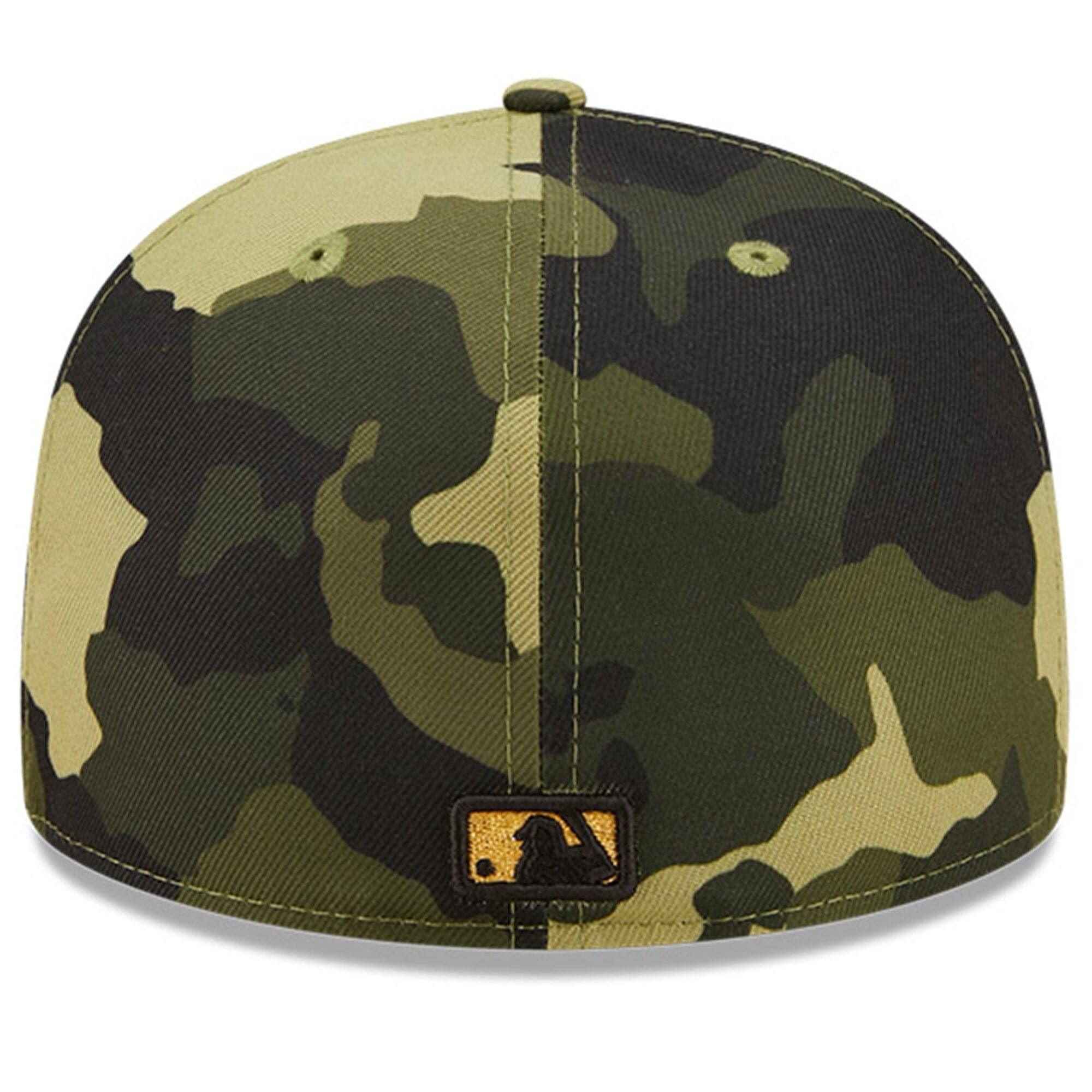 New Era Caps Los Angeles Dodgers New Era MLB 2022 Armed Forces 59FIFTY Fitted Hat - Camo