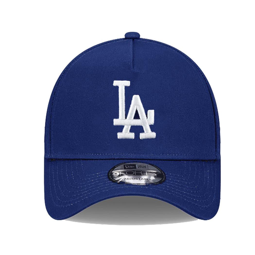 New Era Caps Los Angeles Dodgers New Era MLB 88 World Series Patch 9FORTY A-Frame Curve Snapback Hat - Blue