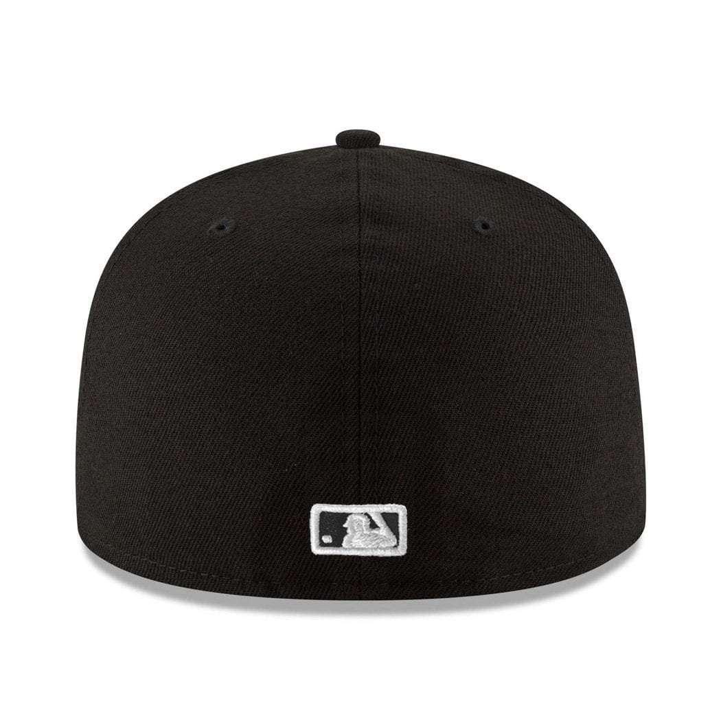 New Era Caps Los Angeles Dodgers New Era MLB Black & White 59FIFTY Fitted Hat