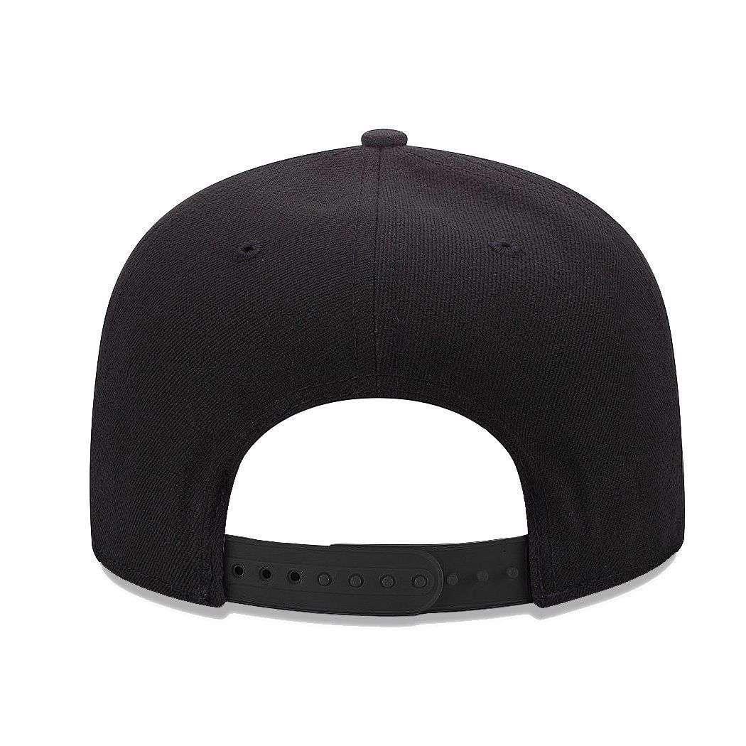New Era Caps Los Angeles Dodgers New Era MLB Black & White 9FIFTY Snapback Hat