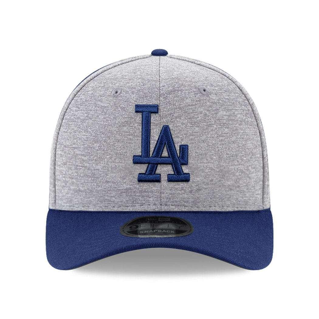 New Era Caps Los Angeles Dodgers New Era MLB Double Shadow Pre-Curved 9FIFTY Snapback Hat
