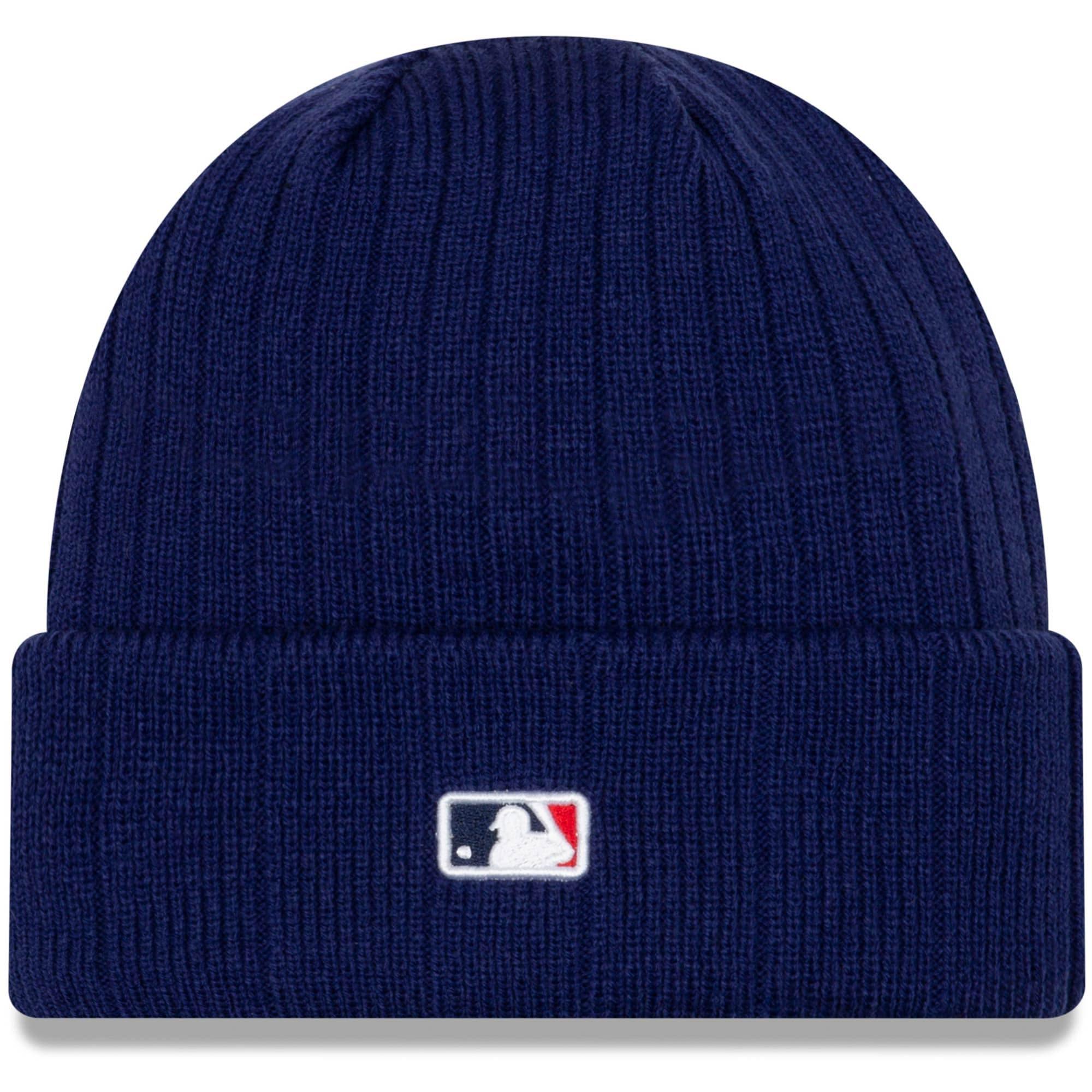 New Era Beanies Los Angeles Dodgers New Era MLB On-Field Cuffed Knit Beanie - Blue