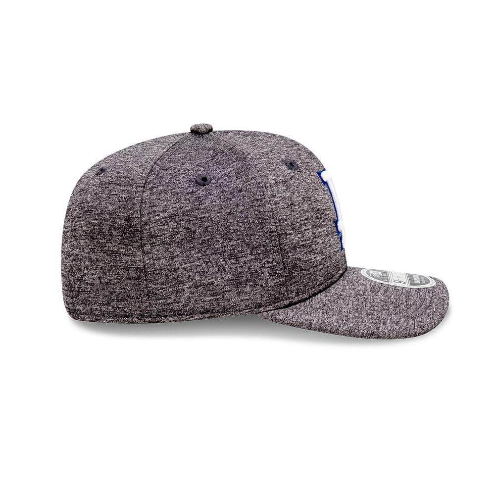 New Era Caps Los Angeles Dodgers New Era MLB Shadow Tech 9FIFTY Pre-Curved Snapback Hat - Graphite