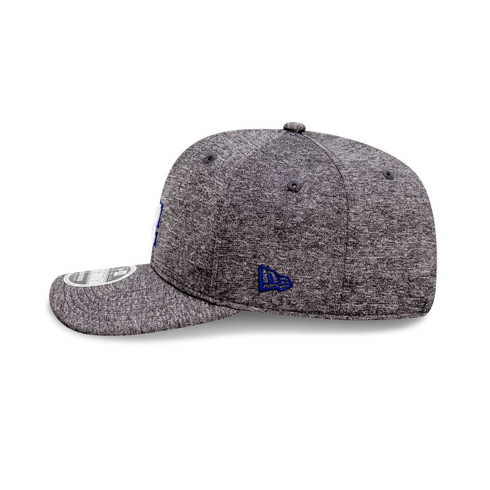 New Era Caps Los Angeles Dodgers New Era MLB Shadow Tech 9FIFTY Pre-Curved Snapback Hat - Graphite