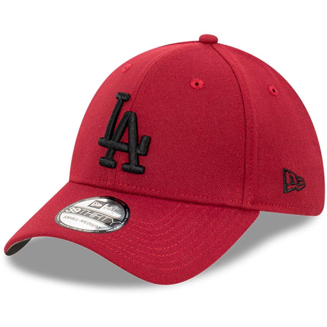 New Era Caps Los Angeles Dodgers New Era MLB Stone Team 39THIRTY Stretch Fit Hat - Cardinal