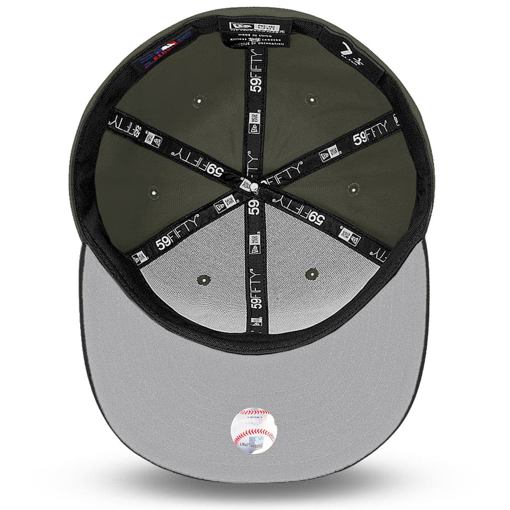 New Era Caps Los Angeles Dodgers New Era MLB Team 59FIFTY Fitted Hat - Olive