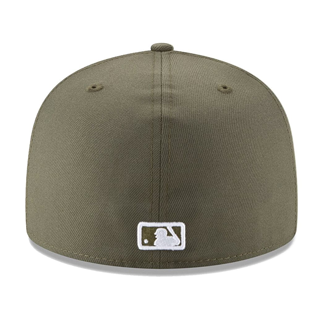 New Era Caps Los Angeles Dodgers New Era MLB Team 59FIFTY Fitted Hat - Olive