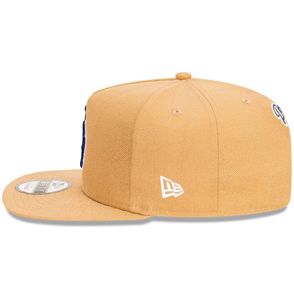 New Era Caps Los Angeles Dodgers New Era MLB Team 9FIFTY A-Frame Snapback Hat - Khaki
