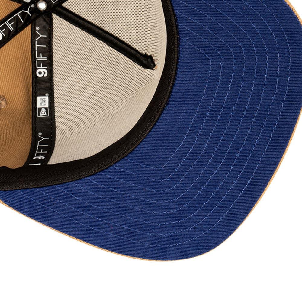 New Era Caps Los Angeles Dodgers New Era MLB Team 9FIFTY A-Frame Snapback Hat - Khaki