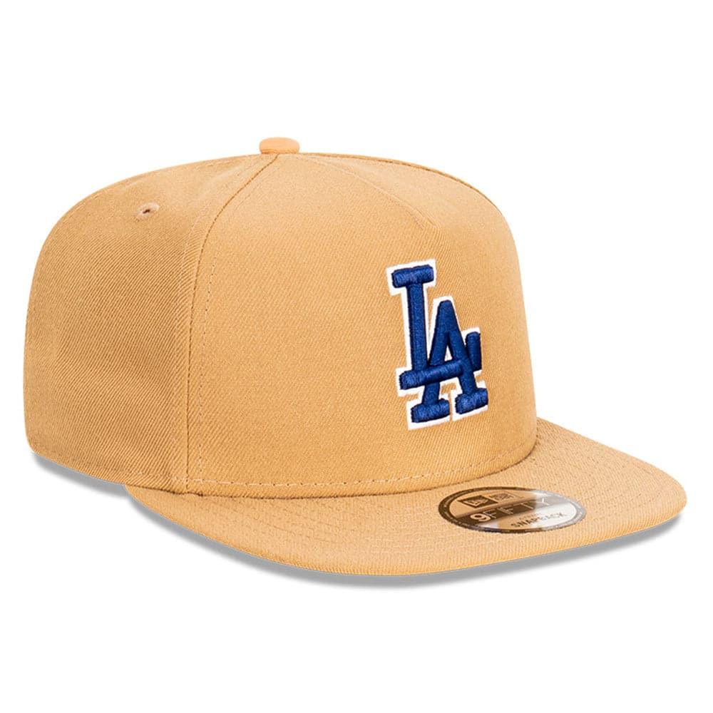 New Era Caps Los Angeles Dodgers New Era MLB Team 9FIFTY A-Frame Snapback Hat - Khaki