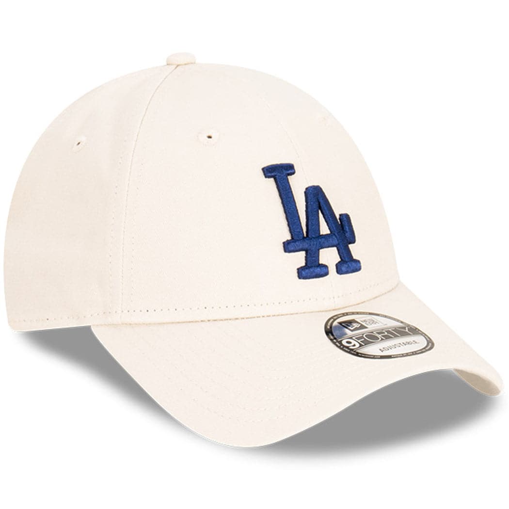 New Era Caps Los Angeles Dodgers New Era MLB Team 9FORTY Snapback Hat - Stone