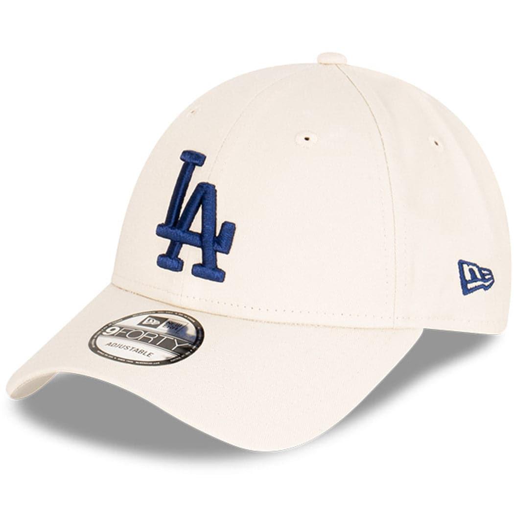 New Era Caps Los Angeles Dodgers New Era MLB Team 9FORTY Snapback Hat - Stone
